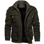 Baltasar | Chaqueta Militar Hombre Multibolsillos Forro Interior