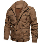 Baltasar | Chaqueta Militar Hombre Multibolsillos Forro Interior