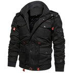 Baltasar | Chaqueta Militar Hombre Multibolsillos Forro Interior