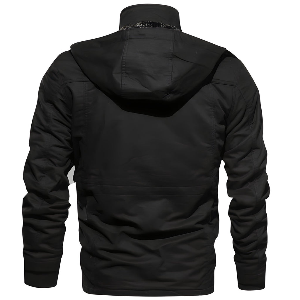 Baltasar | Chaqueta Militar Hombre Multibolsillos Forro Interior