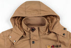 Baltasar | Chaqueta Militar Hombre Multibolsillos Forro Interior