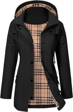 Naia | Anorak Impermeable Mujer con Capucha Cortavientos