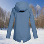 Nahia | Parka Impermeable Mujer con Capucha Chaqueta Impermeable