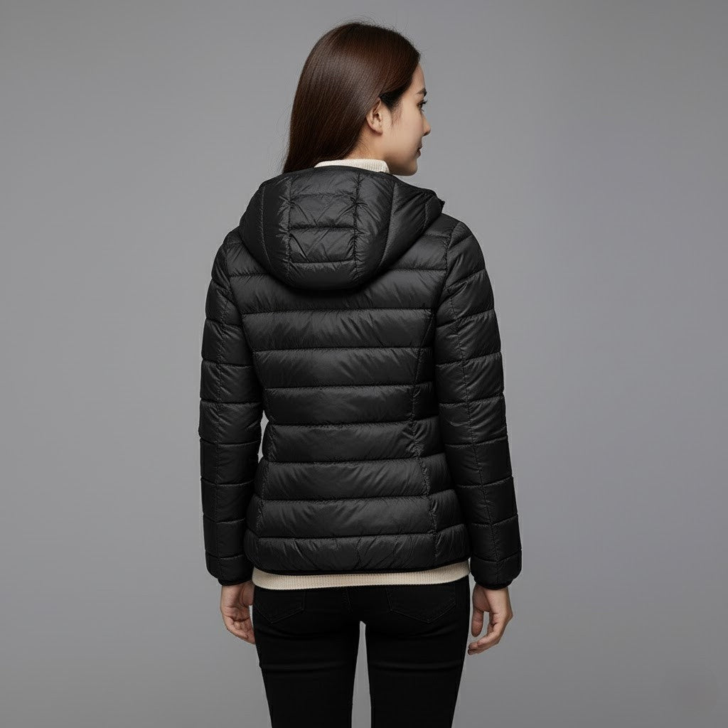 Edurne | Chaqueta Acolchada Puffer Jacket Mujer Cuello Alto