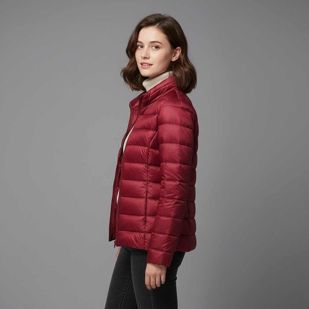 Edurne | Chaqueta Acolchada Puffer Jacket Mujer Cuello Alto