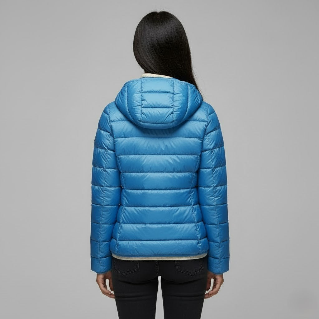 Edurne | Chaqueta Acolchada Puffer Jacket Mujer Cuello Alto