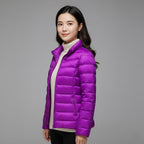 Edurne | Chaqueta Acolchada Puffer Jacket Mujer Cuello Alto