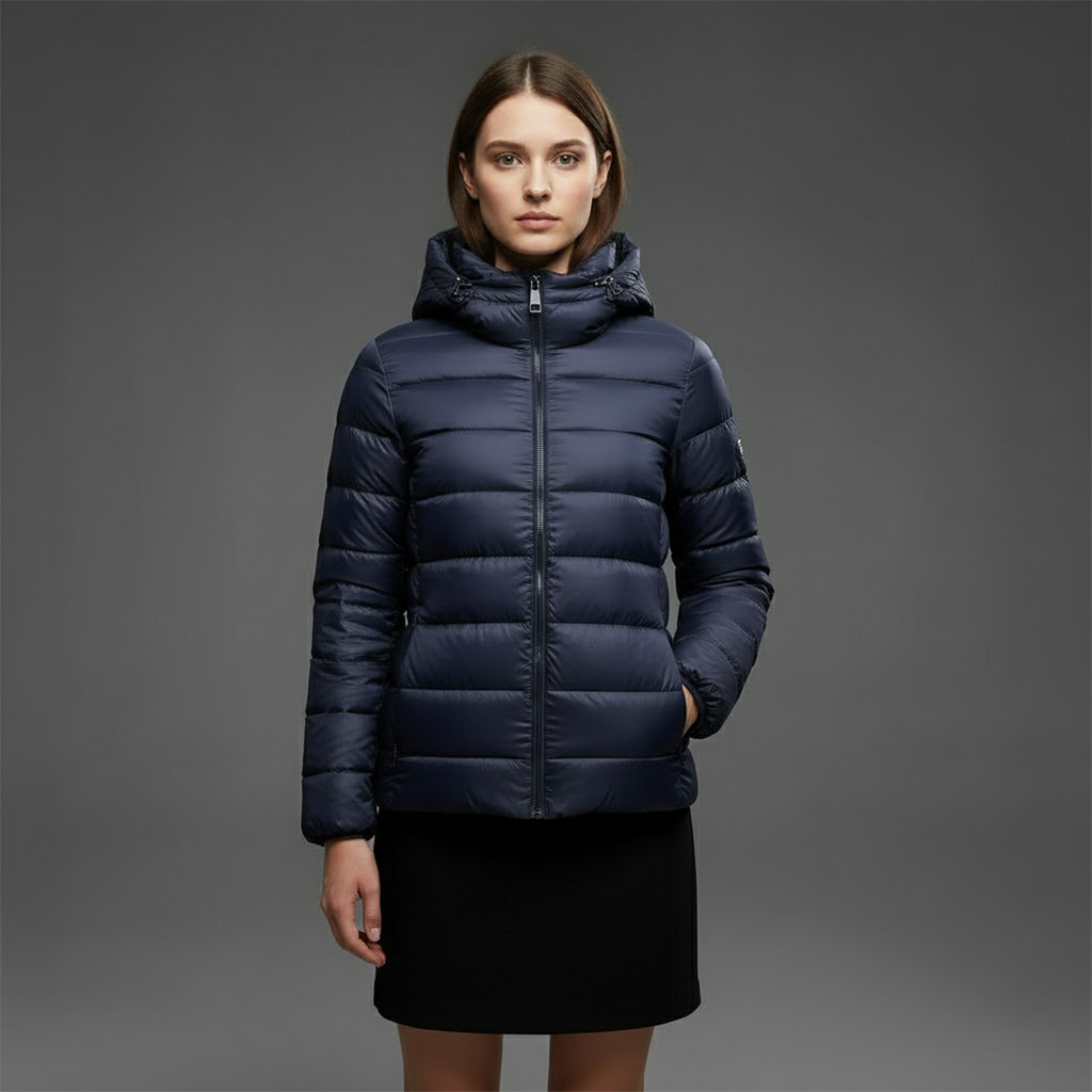Edurne | Chaqueta Acolchada Puffer Jacket Mujer Cuello Alto