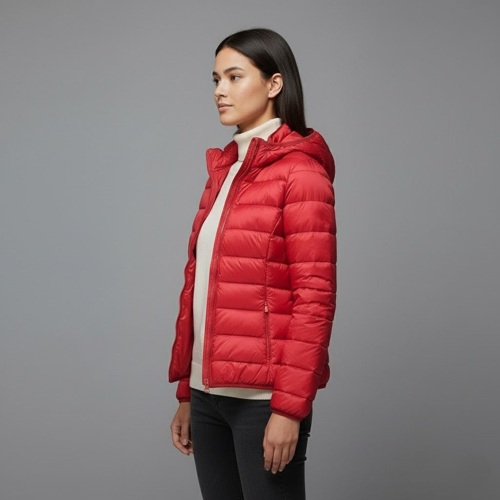 Edurne | Chaqueta Acolchada Puffer Jacket Mujer Cuello Alto