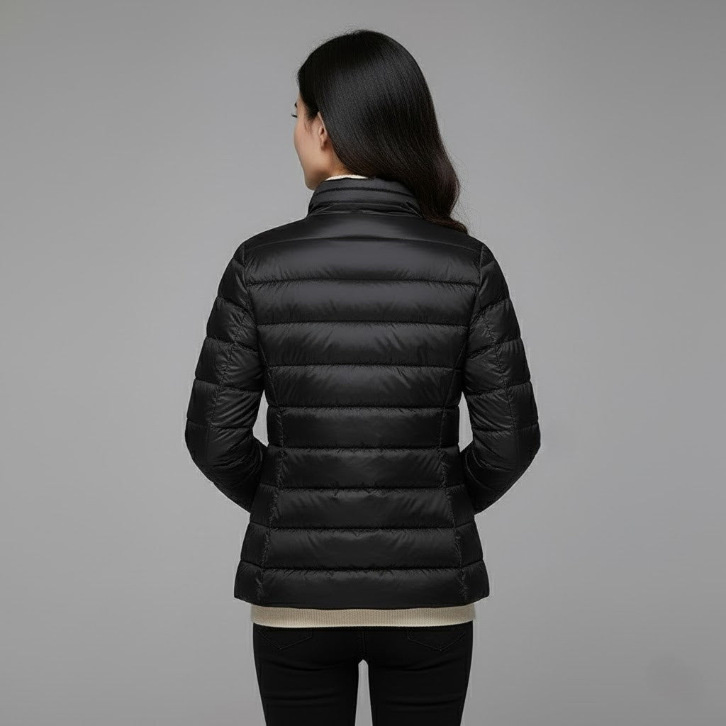 Edurne | Chaqueta Acolchada Puffer Jacket Mujer Cuello Alto