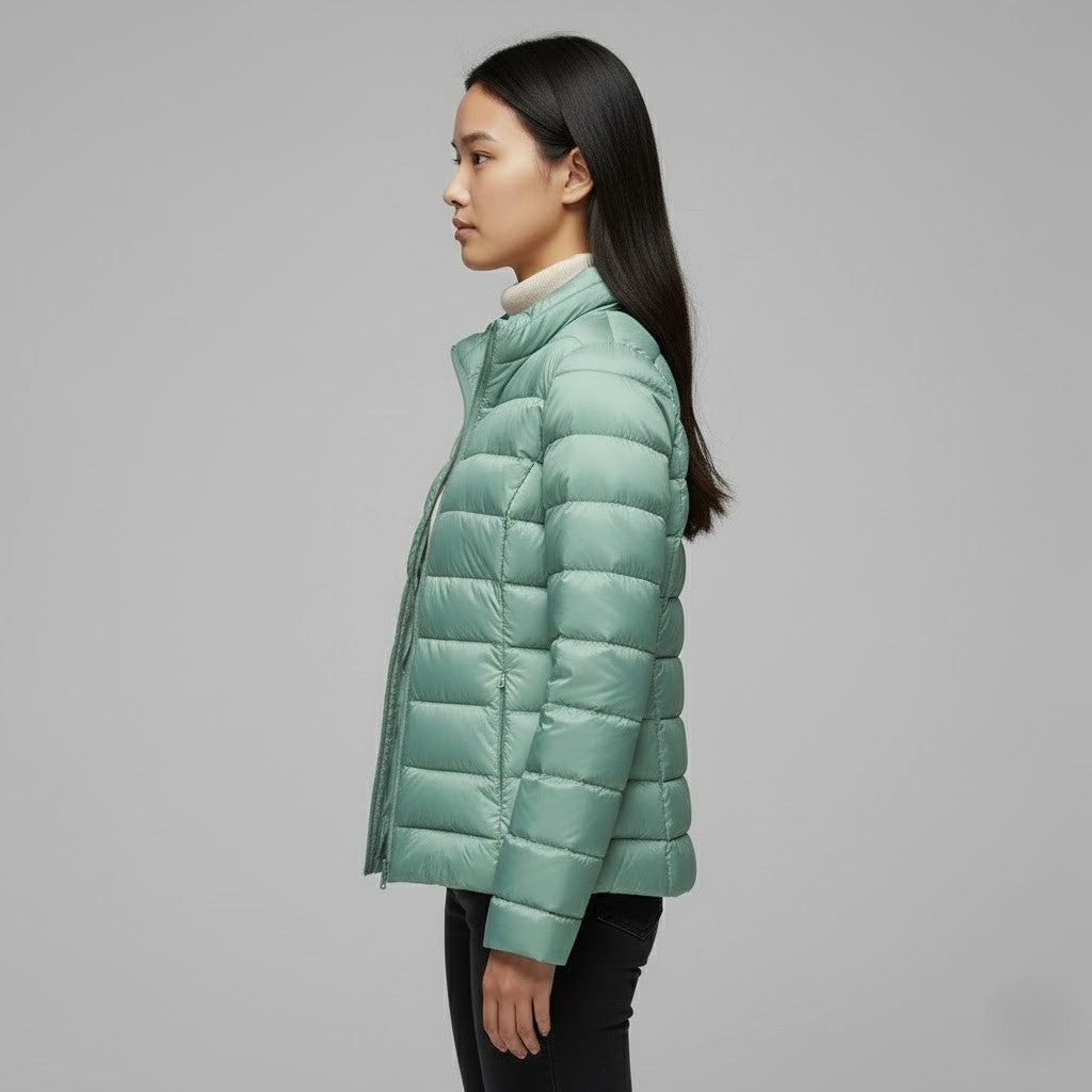Edurne | Chaqueta Acolchada Puffer Jacket Mujer Cuello Alto
