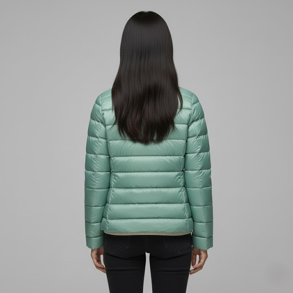 Edurne | Chaqueta Acolchada Puffer Jacket Mujer Cuello Alto
