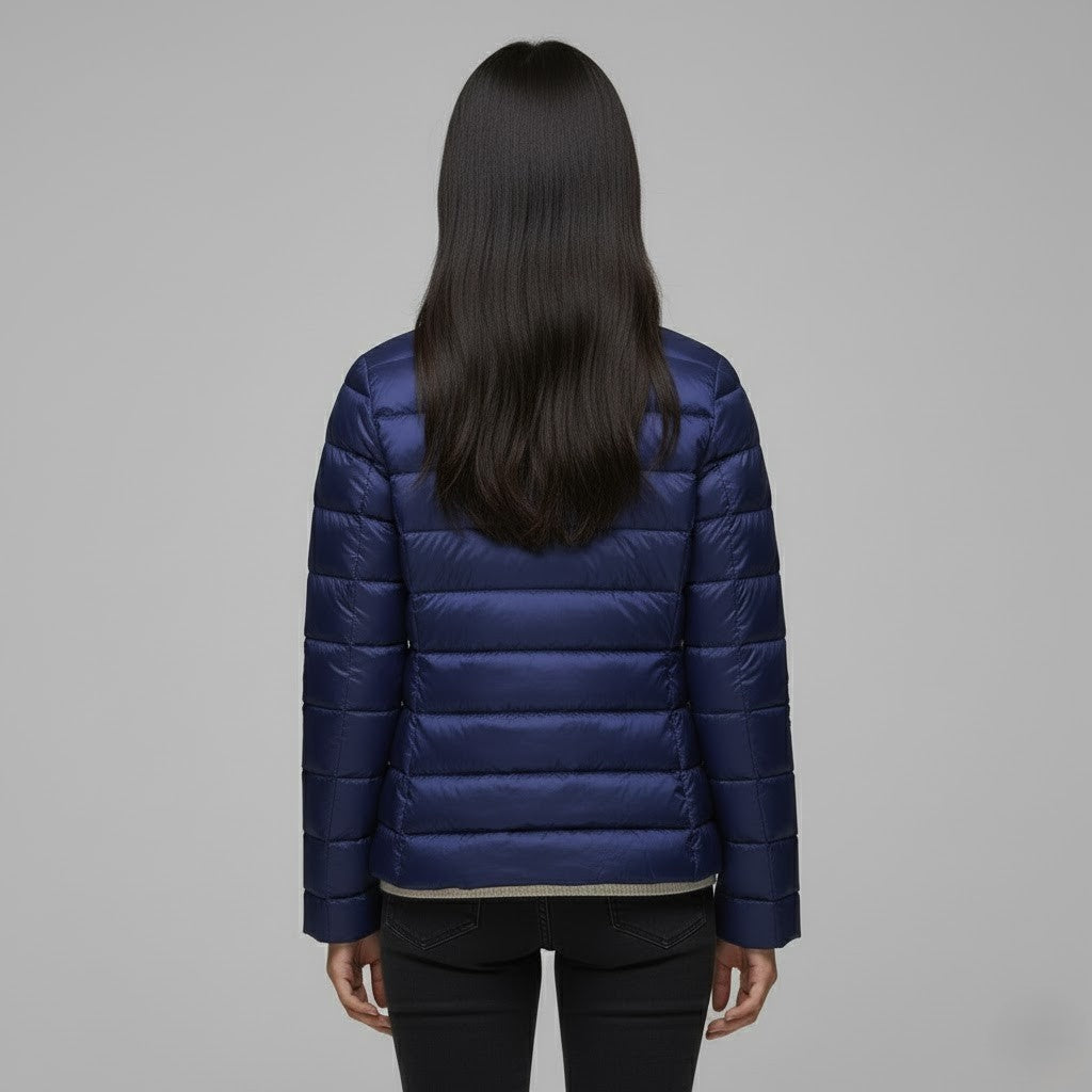 Edurne | Chaqueta Acolchada Puffer Jacket Mujer Cuello Alto