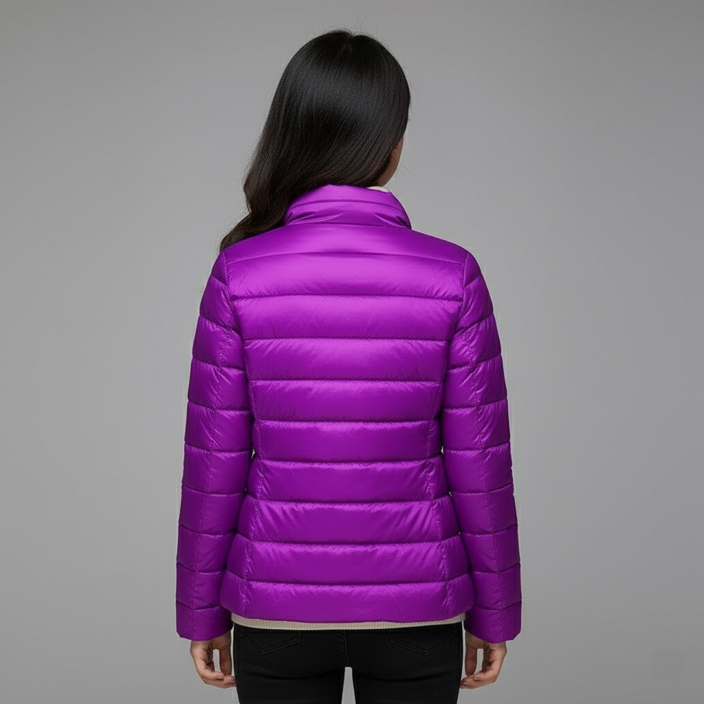 Edurne | Chaqueta Acolchada Puffer Jacket Mujer Cuello Alto
