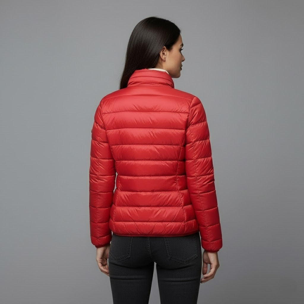 Edurne | Chaqueta Acolchada Puffer Jacket Mujer Cuello Alto