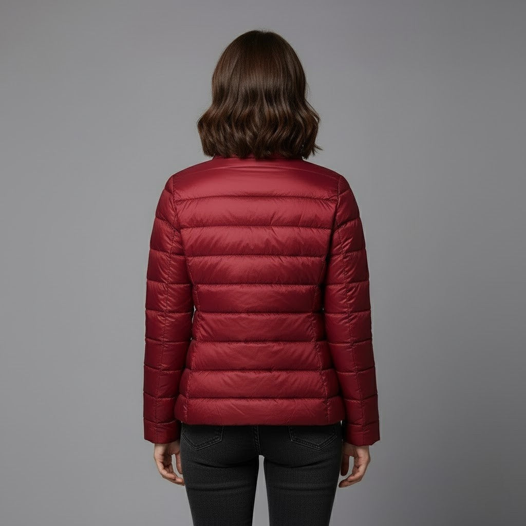 Edurne | Chaqueta Acolchada Puffer Jacket Mujer Cuello Alto