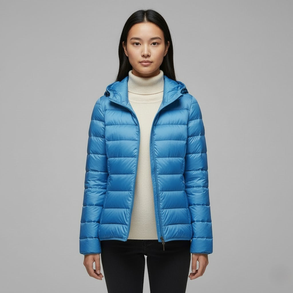 Edurne | Chaqueta Acolchada Puffer Jacket Mujer Cuello Alto