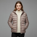 Edurne | Chaqueta Acolchada Puffer Jacket Mujer Cuello Alto