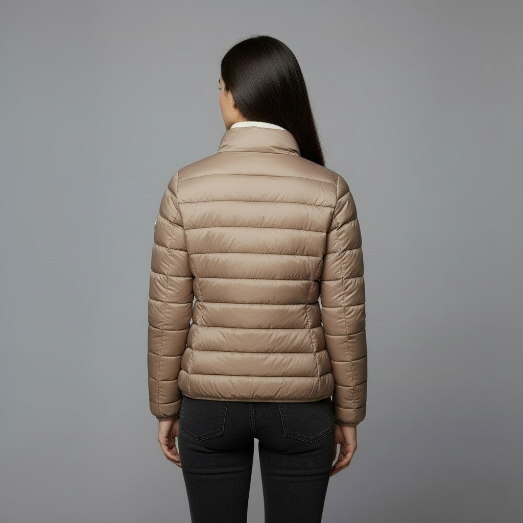 Edurne | Chaqueta Acolchada Puffer Jacket Mujer Cuello Alto