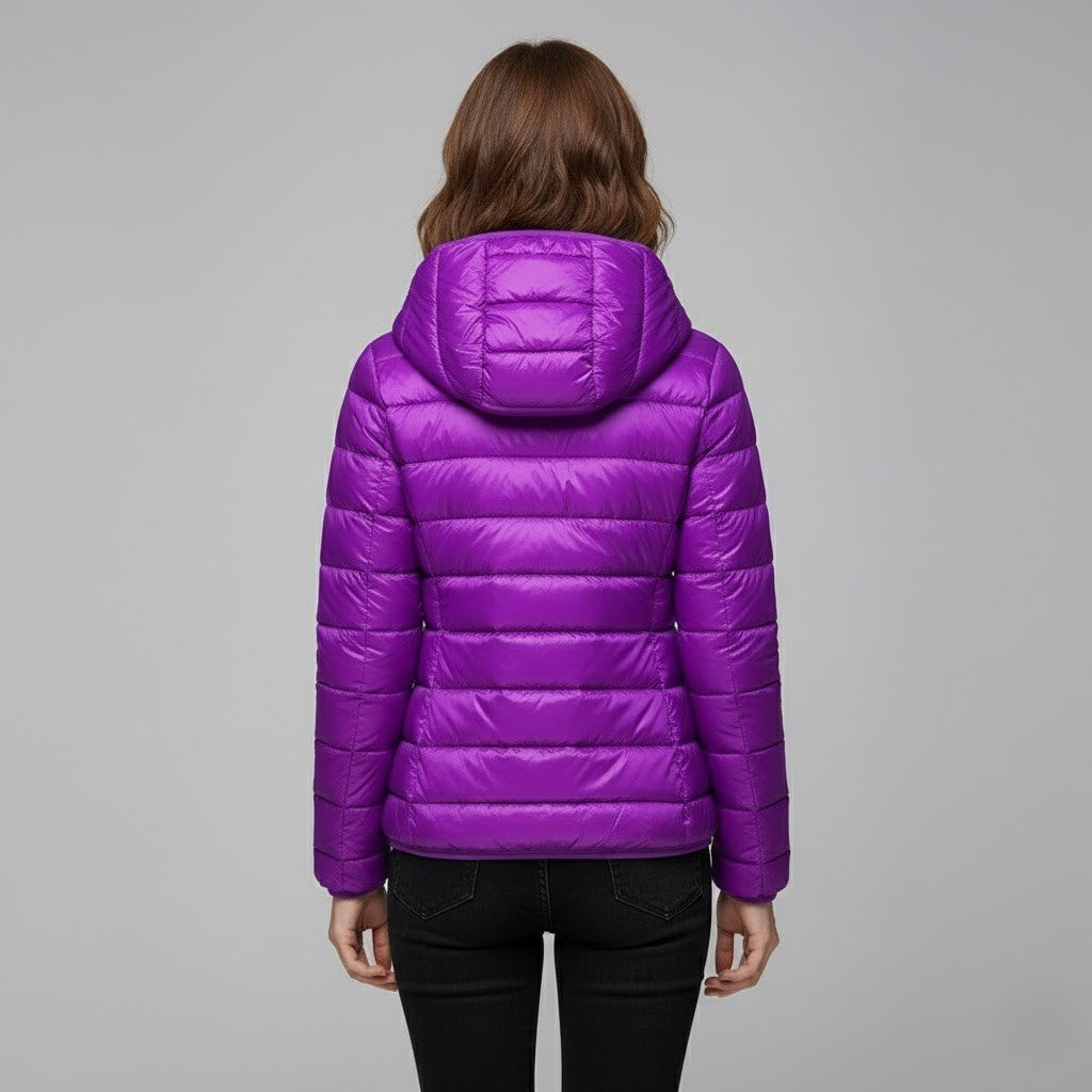 Edurne | Chaqueta Acolchada Puffer Jacket Mujer Cuello Alto
