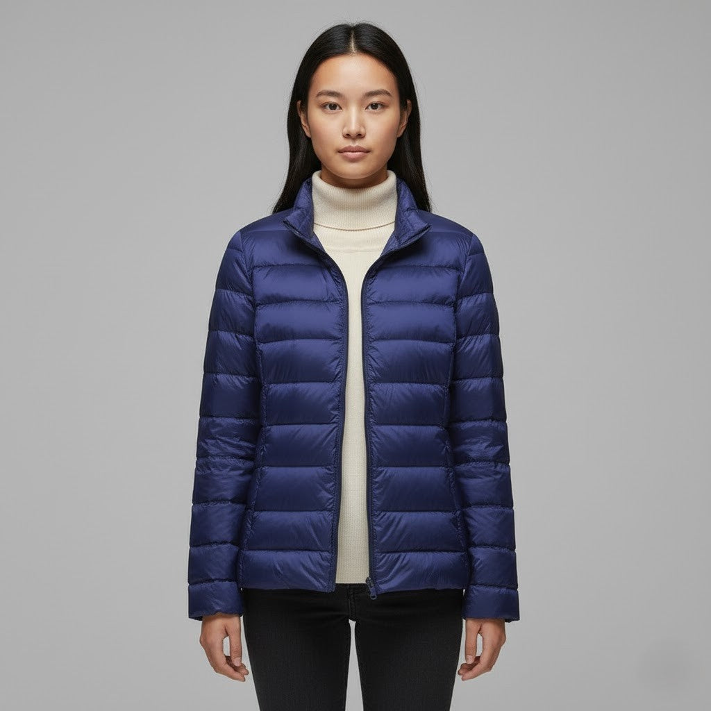Edurne | Chaqueta Acolchada Puffer Jacket Mujer Cuello Alto