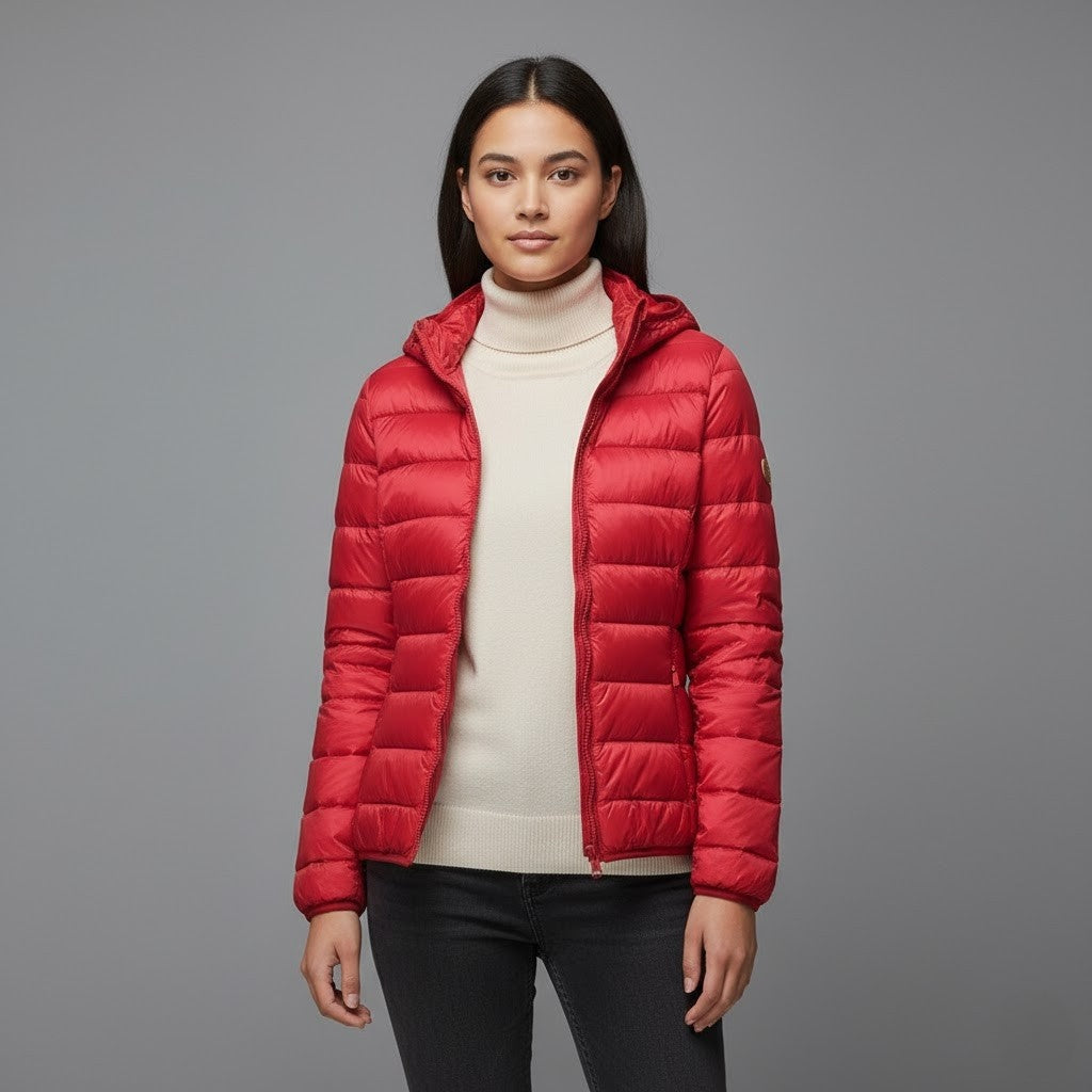 Edurne | Chaqueta Acolchada Puffer Jacket Mujer Cuello Alto