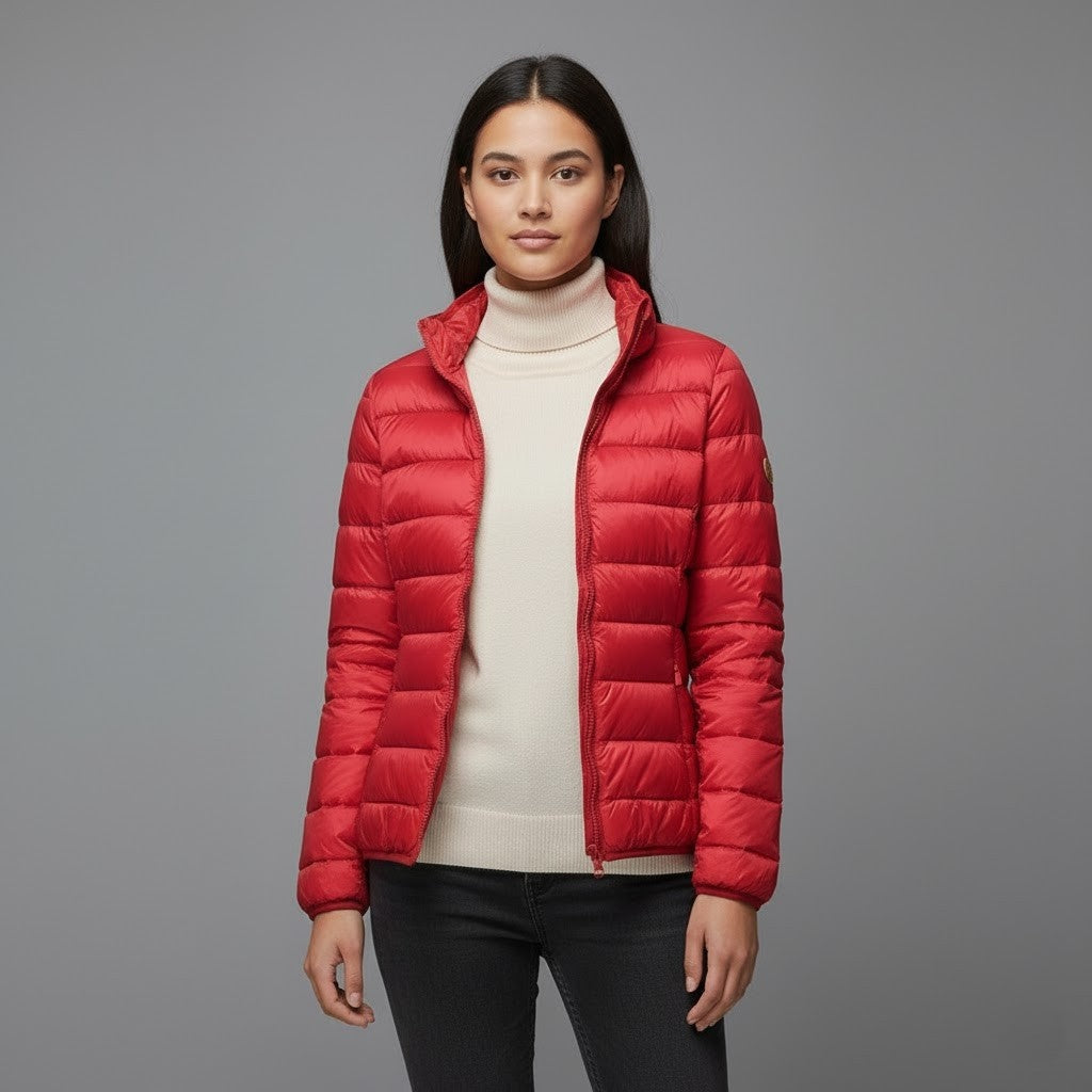 Edurne | Chaqueta Acolchada Puffer Jacket Mujer Cuello Alto