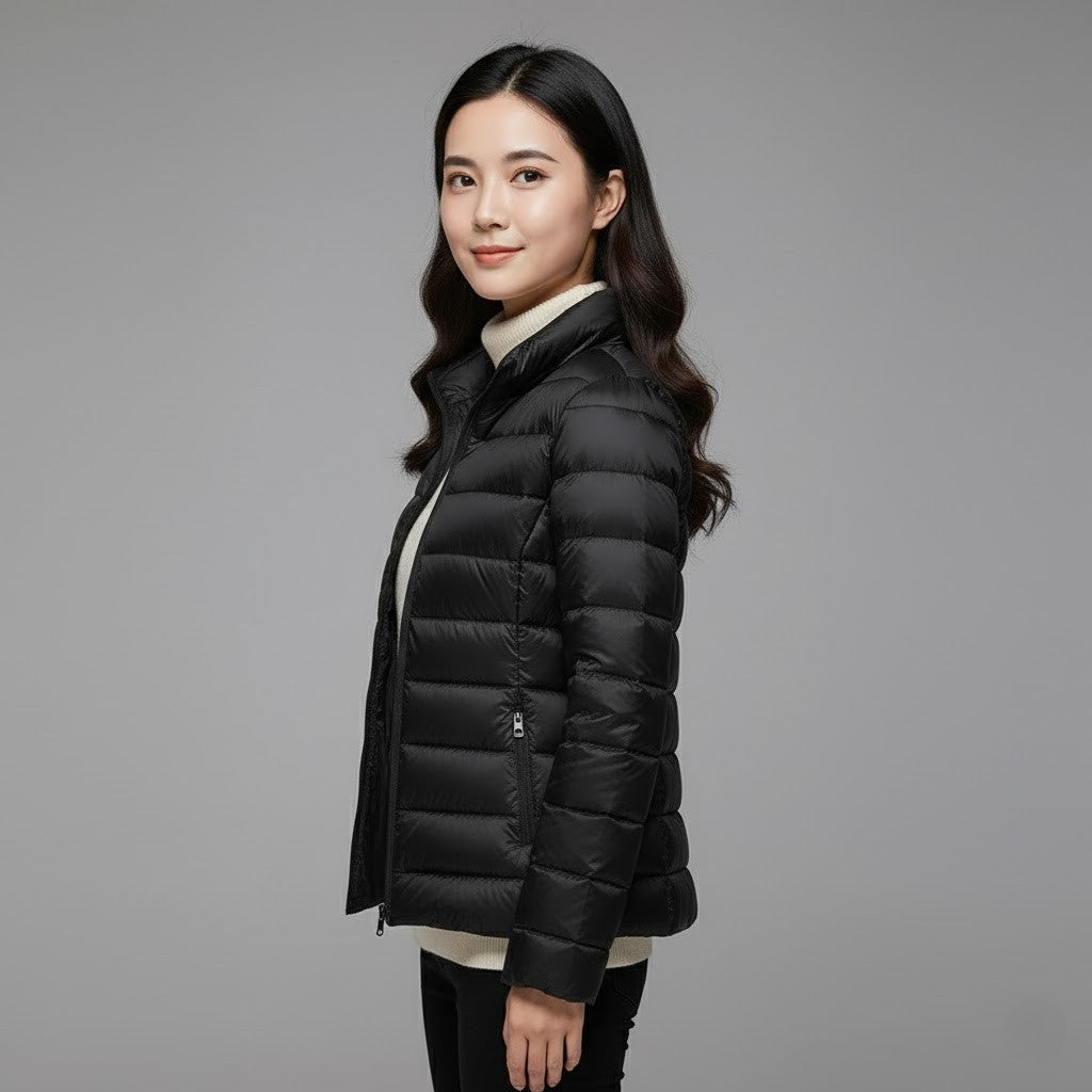 Edurne | Chaqueta Acolchada Puffer Jacket Mujer Cuello Alto