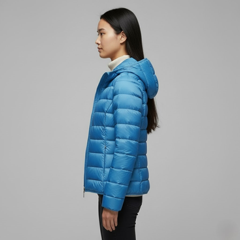 Edurne | Chaqueta Acolchada Puffer Jacket Mujer Cuello Alto
