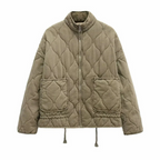 Estibaliz | Chaqueta Bomber Acolchada Mujer Cuello Alto Cremallera