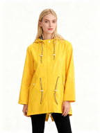 Esther | Chubasquero Impermeable Mujer con Capucha Ajustable