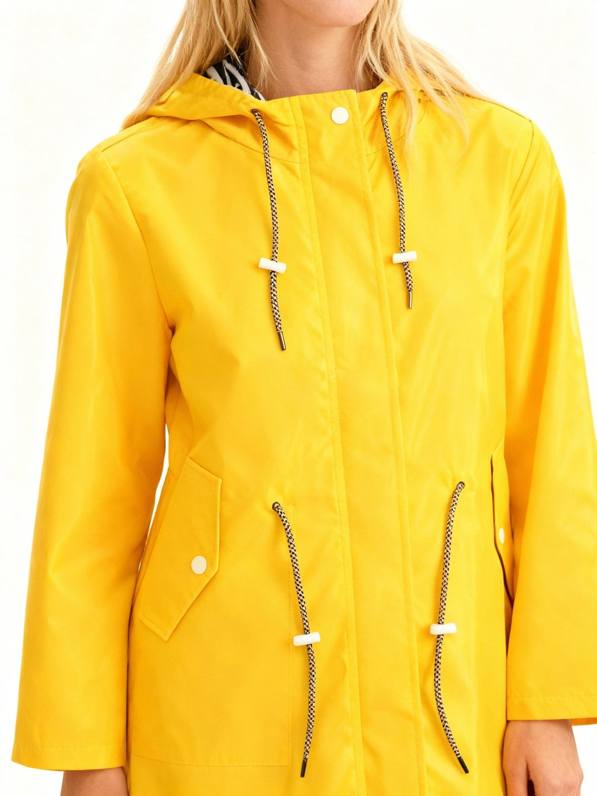 Esther | Chubasquero Impermeable Mujer con Capucha Ajustable