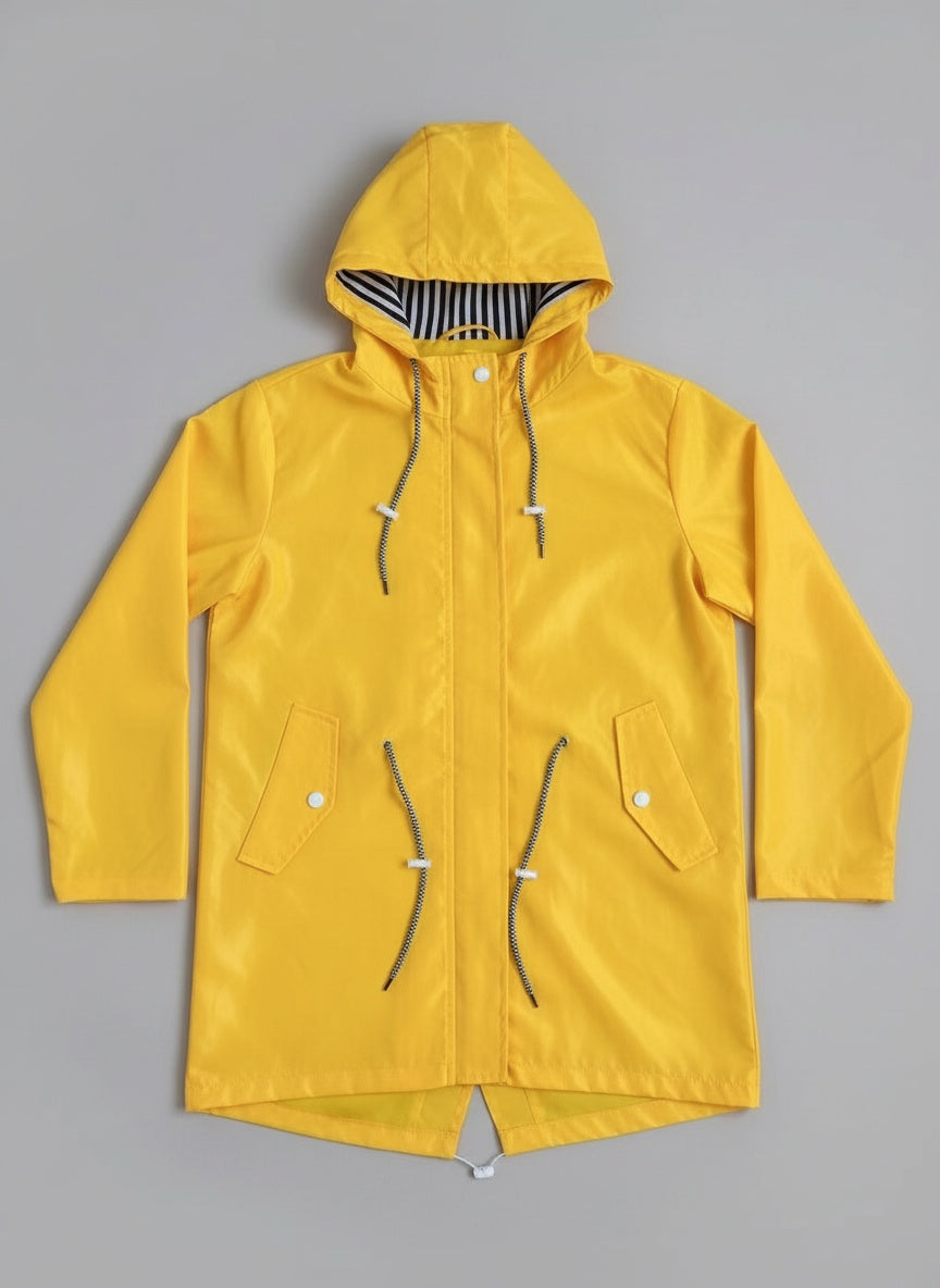 Esther | Chubasquero Impermeable Mujer con Capucha Ajustable
