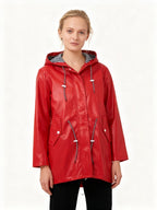 Esther | Chubasquero Impermeable Mujer con Capucha Ajustable