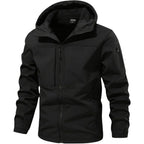 Román | Anorak Softshell Hombre con Capucha Bolsillos Cremallera