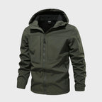 Román | Anorak Softshell Hombre con Capucha Bolsillos Cremallera
