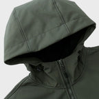 Román | Anorak Softshell Hombre con Capucha Bolsillos Cremallera