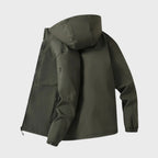 Román | Anorak Softshell Hombre con Capucha Bolsillos Cremallera