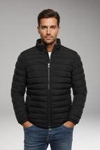 Modesto | Chaqueta Acolchada Bomber Hombre Cuello Alto Cremallera
