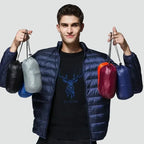 Jonás | Chaqueta de Plumas Ligera Hombre Ultraligera Compacta