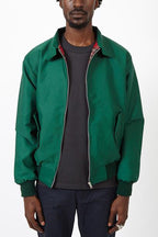 Tristán | Chaqueta Harrington Hombre Forro Tartán Cremallera