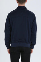 Tristán | Chaqueta Harrington Hombre Forro Tartán Cremallera