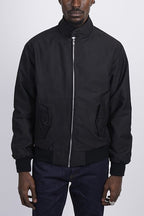 Tristán | Chaqueta Harrington Hombre Forro Tartán Cremallera