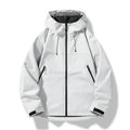 Isaac | Chaqueta Impermeable Cortavientos Hombre con Capucha
