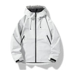 Isaac | Chaqueta Impermeable Cortavientos Hombre con Capucha