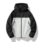 Isaac | Chaqueta Impermeable Cortavientos Hombre con Capucha