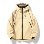 Isaac | Chaqueta Impermeable Cortavientos Hombre con Capucha