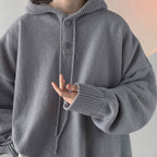 Mateo | Sudadera de Punto Oversize con Capucha Hombre