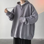 Mateo | Sudadera de Punto Oversize con Capucha Hombre