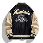 Oriol | Varsity Jacket Hombre Parches Bordados Botones